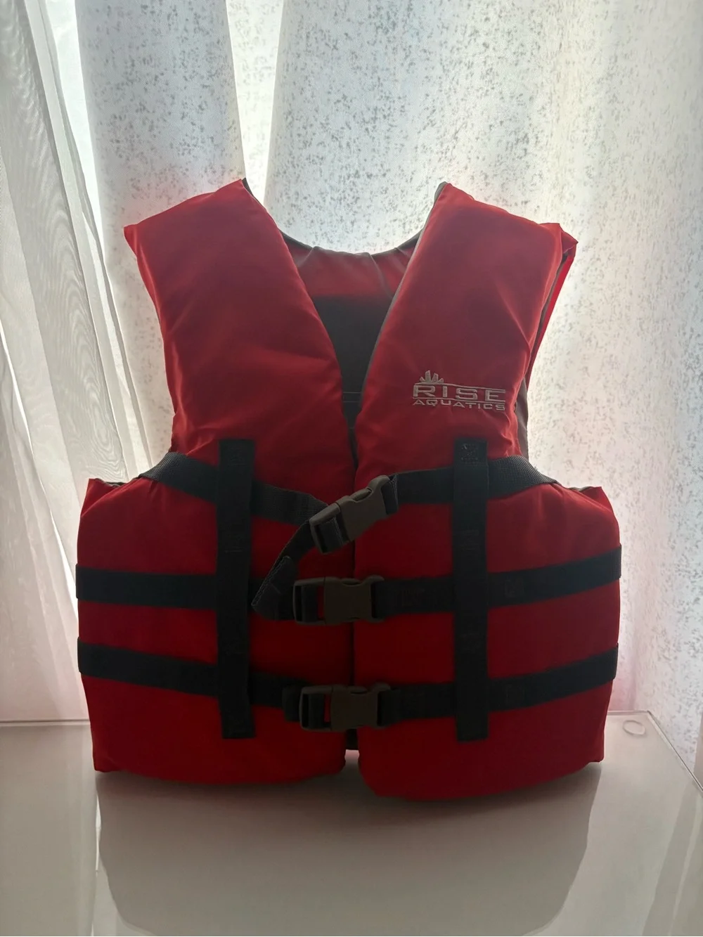 Rise Aquatics Red Life Vest - Youth Jacket